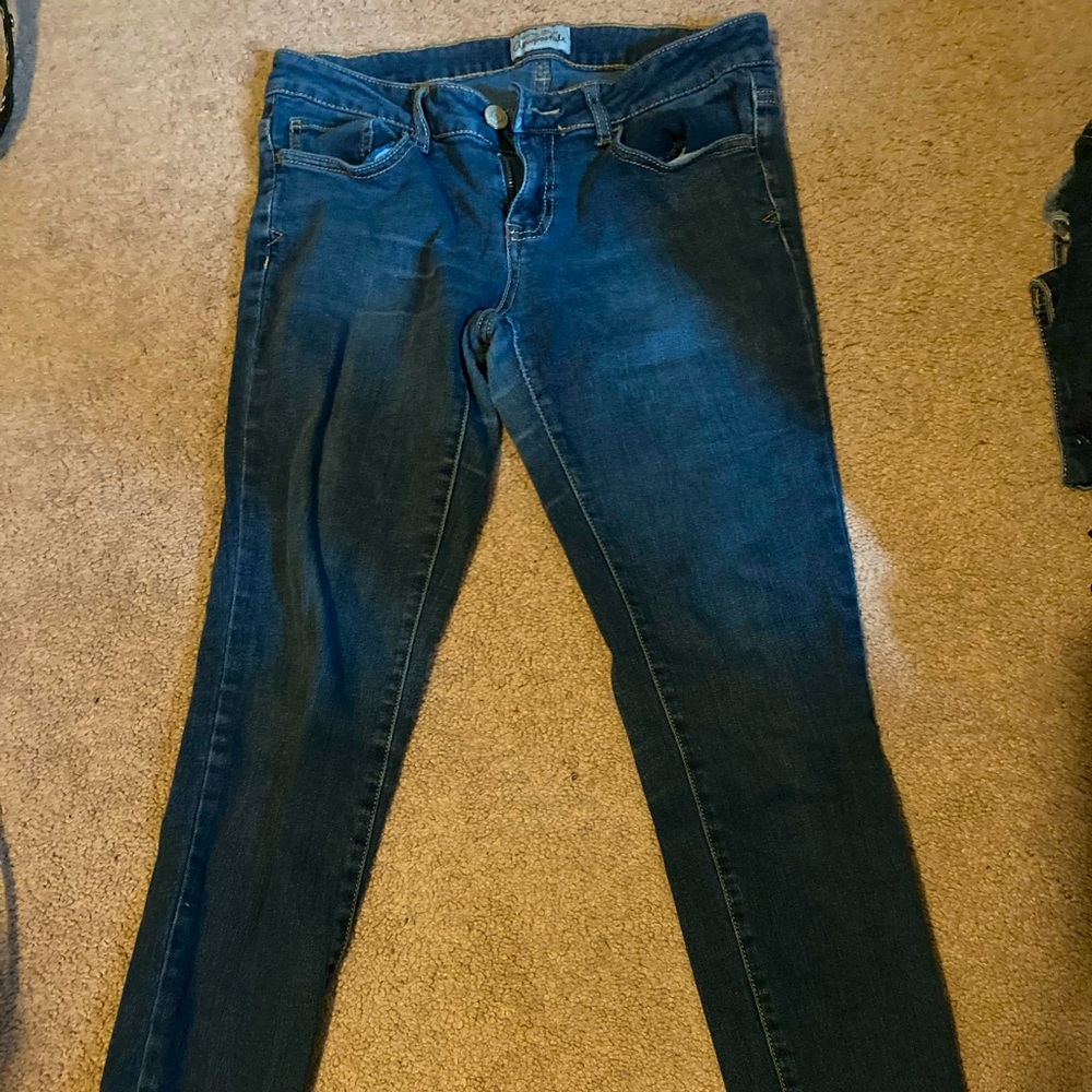 Pair of denim jeans